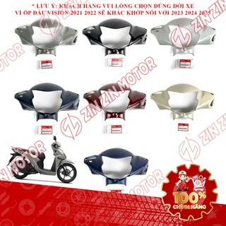 Ốp Đầu, Nắp Trước Tay Lái Vision 2021 2022 2023 2024 2025 53205-K2C-V00ZF, 53205-K2C-V00ZA Chính Hãng - ZZM
