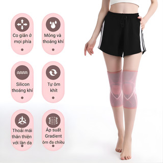 Đôi Băng Bảo Vệ Đầu Gối 7728 ECOFIT, Băng Gối Thể Thao Hỗ Trợ Tập Gym, Yoga, Nhảy Múa, Bóng Chuyền