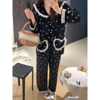 Sét đồ ngủ chất nhung siêu đẹp ạ 💯💝đi CHƠI, đi LÀM ,đi du lịch sang chảnh, xinh XINH đẹp