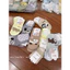 Set 10 đôi tất chống trượt sơ sinh mix màu 0-3 tuổi
