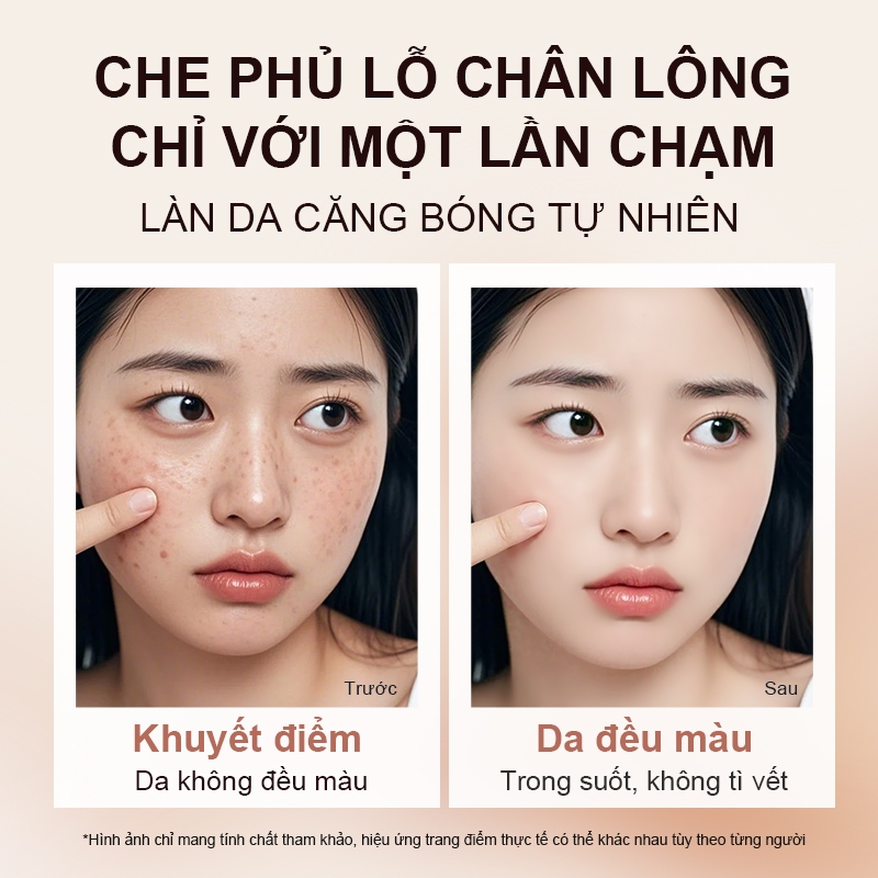 Kem nền lâu trôi SPF39 PA+++ 30ml, che khuyết điểm cao, nền bền màu,tự nhiên