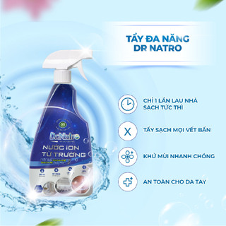 Combo 5 Chai Siêu Tẩy Đa Năng Dr.Natro Làm Sạch Mọi Bề Mặt, Loại Bỏ Mùi Hôi, Khử Khuẩn 500ml