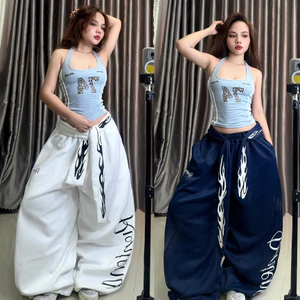 Quần Nỉ Ống Rộng Dày Dặn Kèm Dây Nịt Cá Tính Có Dây Rút Ống Quần Dày Dặn Streetstyle Unisex M.I.O STORE