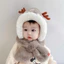 Mũ tuần lộc giữ ấm cho bé 1-6 tuổi