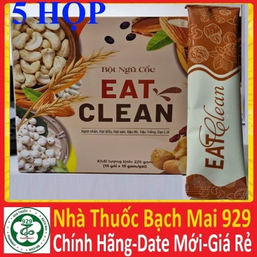 [COMBO 5 HỘP 1/2/3/4] Bột ngũ cốc dinh dưỡng Eat Clean, bữa ăn dinh dưỡng cho cả gia đình