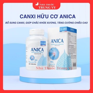 Viên Uống Anica Phytextra Bổ Sung Canxi Và Vitamin D3 (60 viên)