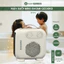 _Quạt sưởi mini Qcooko, máy sưởi mini để bàn 2 chiều 2200W LÀM NÓNG TỨC THÌ,bảo vệ CHỐNG LẬT