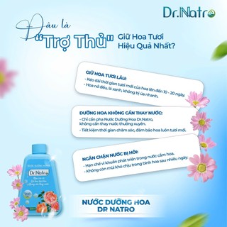 Nước Dưỡng Hoa Tươi Lâu DrNatro - Dung Tích 300ml