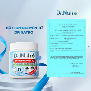 Bột ion Nguyên Tử DrNatro - Tẩy quần áo thâm kim mồ hôi, tẩy lồng máy giặt,Hủ 500Gram