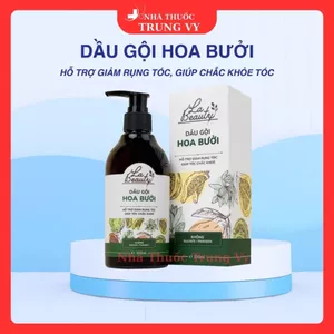 Dầu gội - Dầu xả hoa bưởi La Beauty Lavita giảm gãy rụng, kích thích mọc tóc (300ml)