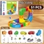 Đồ chơi leo núi cao Magic Track | Chất liệu an toàn ABS | lắp ráp giáo dục miếng Nhiều mẫu có sẵn