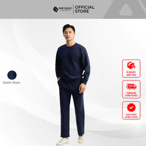 Bộ nỉ nam Phan Nguyễn, chất liệu cotton cao cấp, mềm mại, giữ ấm tốt, form regular fit BNP.016