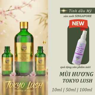 Tinh dầu Nước Hoa Cao Cấp CAROLINE Tokyo Lush Full Size Mini - Hương thơm nồng nàn, ngọt ngào - Chính Hãng