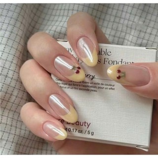 nailbox thiết kế sơn thạch vẽ đầu móng trái cherry