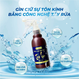 Nước Lau Bàn Thờ Dr.Natro Tài Lộc Hương Trầm Tự Nhiên, An Toàn, Thanh Khiết 300ml