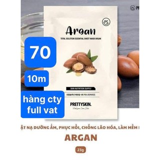 [01 Miếng] Mặt Nạ Dưỡng Da Pretty Skin Total Solution Essential Sheet Mask 23g – Cấp Ẩm, Làm Sáng Da