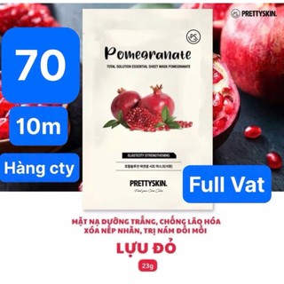 [Mix Màu] Mặt Nạ Dưỡng Da Pretty Skin Total Solution Essential Sheet Mask 23g – Cấp Ẩm, Làm Sáng Da