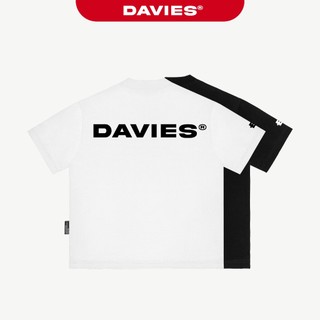 Áo thun cotton nữ nam local brand DAVIES form rộng tay lỡ đen, trắng basic Statement Tee I D38-T2