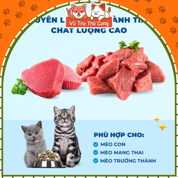 (1kg T3) Thức Ăn Hạt Mr.Vet T3 Hỗ Trợ Cải Thiện Tiết Niệu Dành Cho Mèo Trưởng Thành