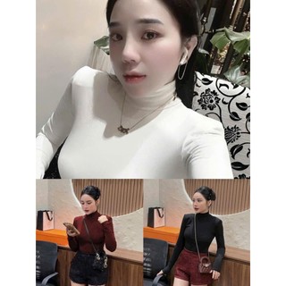 Áo Zip Trơn Cổ 3F Nót Nỉ Dày Dặn Mềm Mại Dáng Ôm Basic Thời Trang
