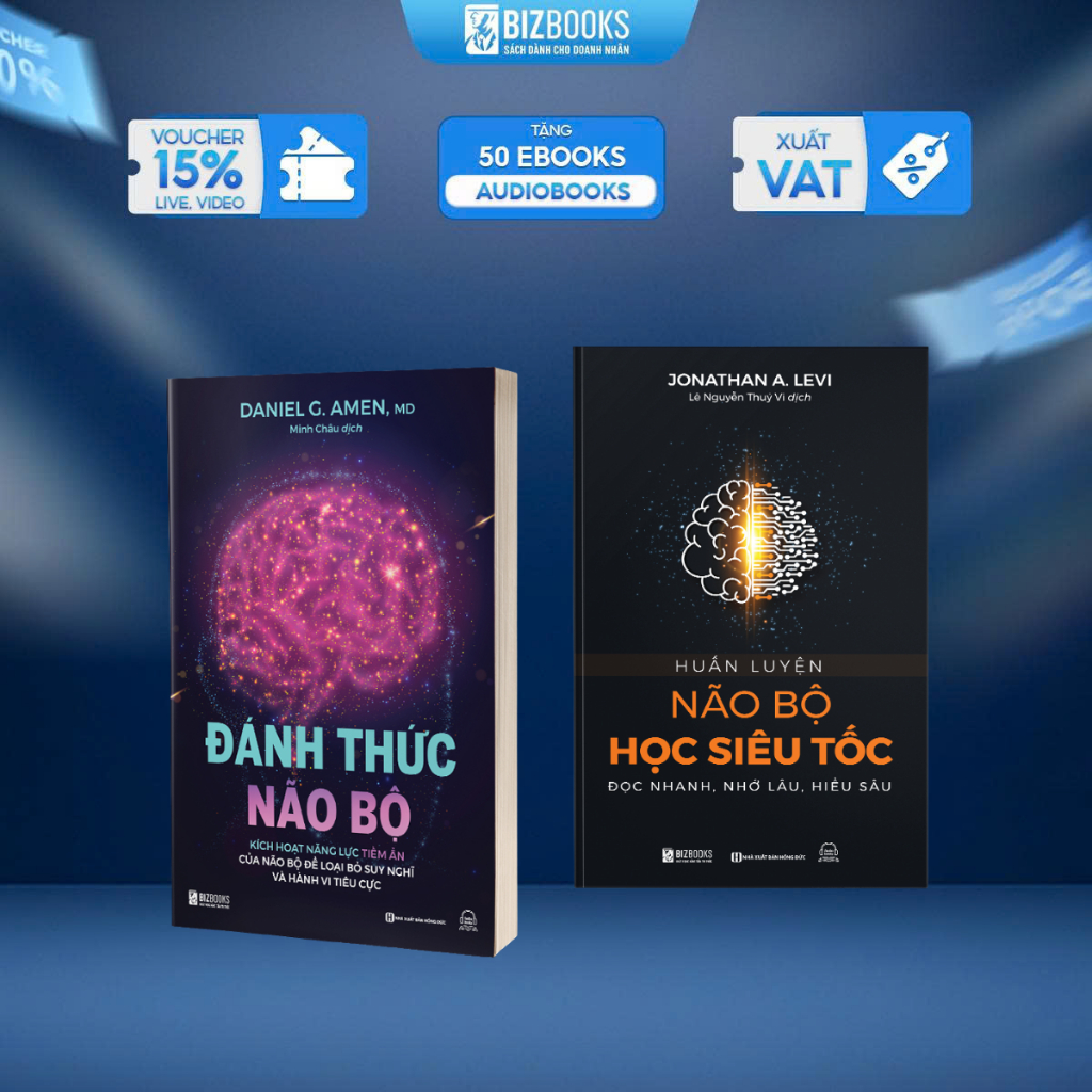 Sách Huấn Luyện Não Bộ Học Siêu Tốc Và Đánh Thức Não Bộ: Kích Hoạt Năng Lực Tiềm Ẩn Của Não Bộ