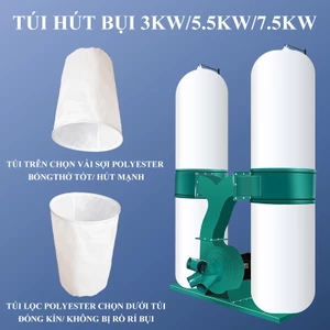 Túi vải máy hút bụi công nghiệp 2.2 / 3 / 4 / 5.5 / 7.5kw