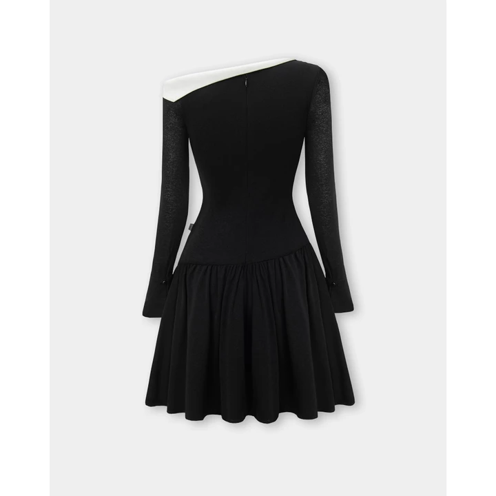 LAVIEM - Váy dáng chữ A xòe cut out lệch vai - Riva Dress