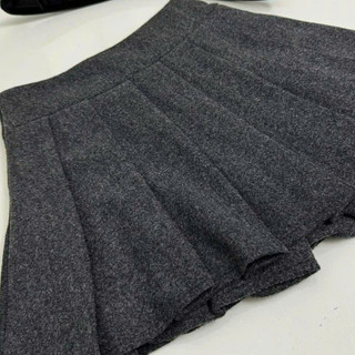 Chân Váy Dạ Xếp Ly Tenis Chiết Eo Dày Dặn (CÓ quần trong)