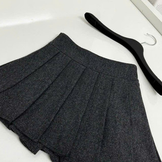 Chân Váy Dạ Xếp Ly Tenis Chiết Eo Dày Dặn (CÓ quần trong)