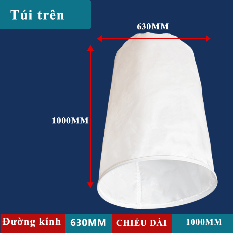 Túi vải máy hút bụi công nghiệp 2.2 / 3 / 4 / 5.5 / 7.5kw