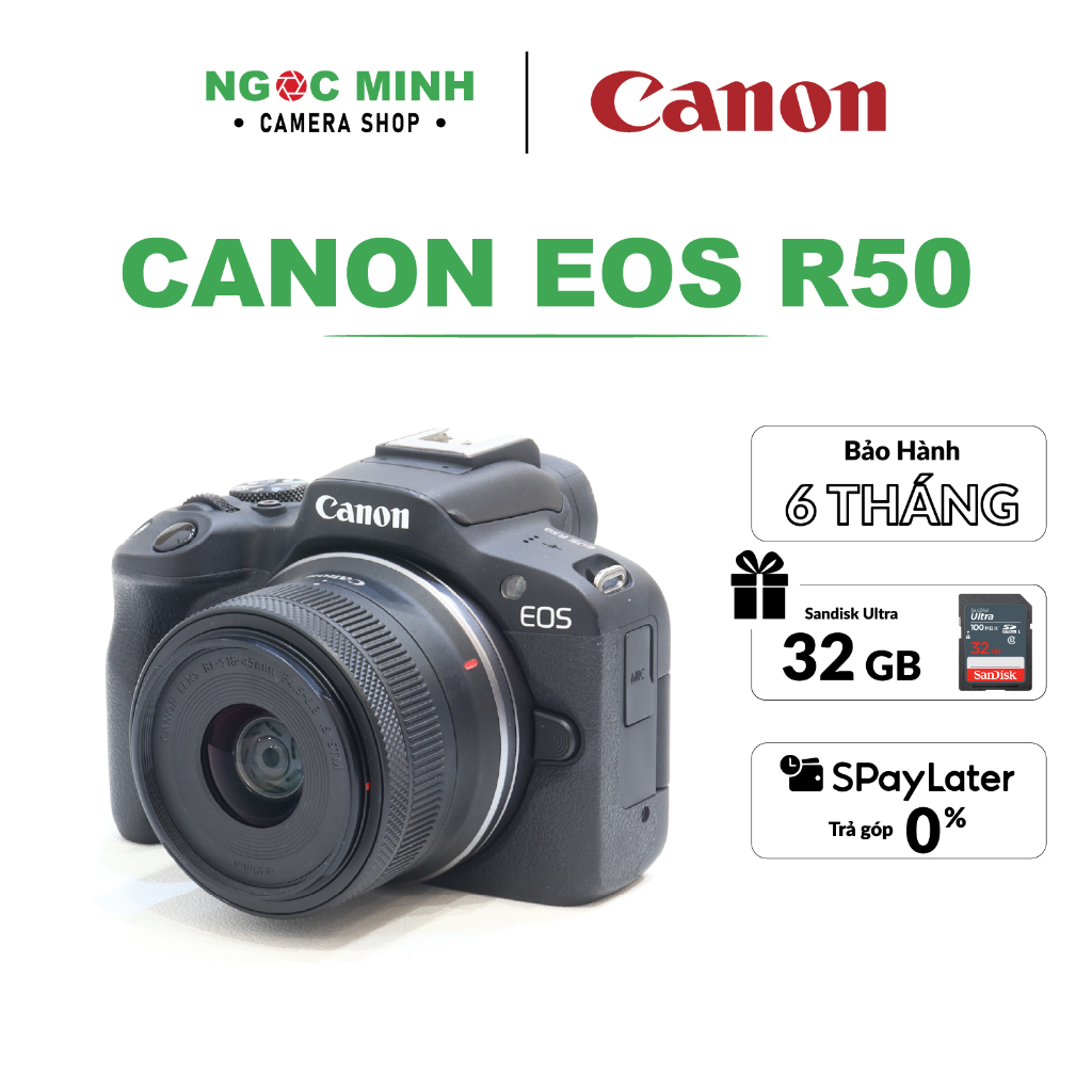 Máy ảnh Canon EOS R50 NEW | Shopee Việt Nam