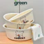 Chậu Nhựa Đa Năng Cookie GREEN, Thau Rửa Mặt, Giặt Đồ Trẻ Em Chất Liệu Nhựa PP Cao Cấp Họa Tiết Cute