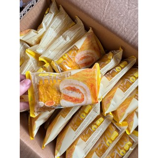 Bánh Trứng Cuộn Sốt Kem Chà Bông - Thơm Ngon Béo Ngậy - CÔ THƯ MARKET