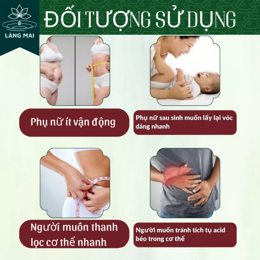 Trà Gạo Nứt - Làng Mai - 7 Vị Trà từ hạt gạo giúp thanh mát đẹp da hộp gồm 20 gói