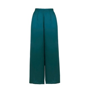 SWANLAKE | Quần Áo Dài Nữ Phom Suông Chất Vải Phi Lụa Cao Cấp Bản Lưng Nẹp Trước Sau Thun Q13006