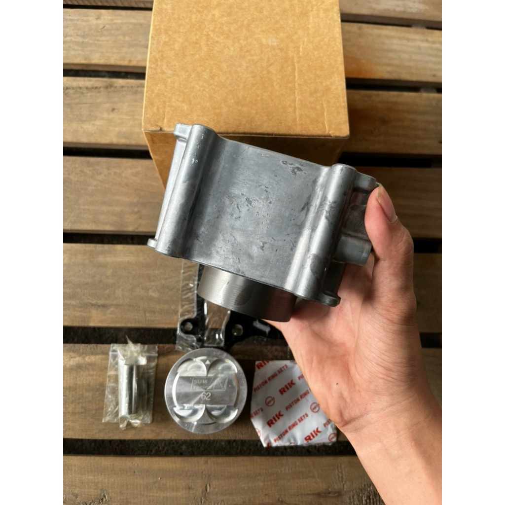 lòng + piston 62 giả zin cho ex