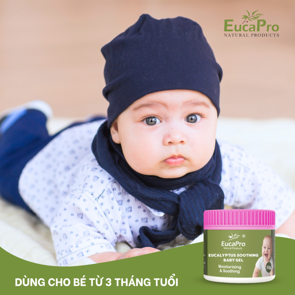 Sáp Bôi Dịu Da Hiệu EucaPro Natural Products Chiết Xuất Khuynh Diệp 50g