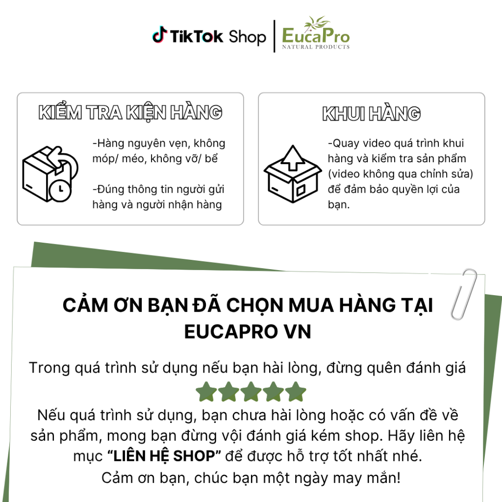 Sáp Bôi Dịu Da Hiệu EucaPro Natural Products Chiết Xuất Khuynh Diệp 50g