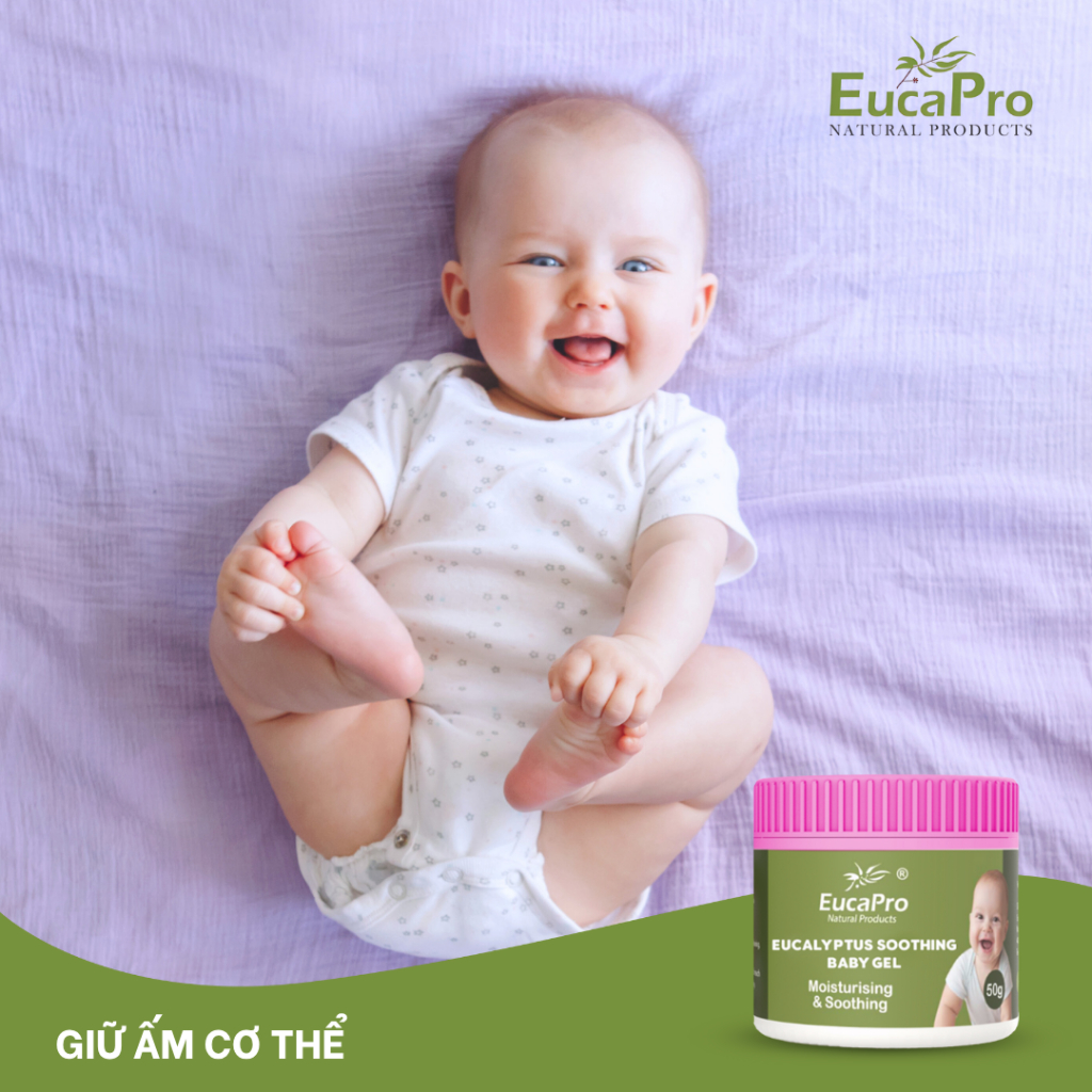 Sáp Bôi Dịu Da Hiệu EucaPro Natural Products Chiết Xuất Khuynh Diệp 50g