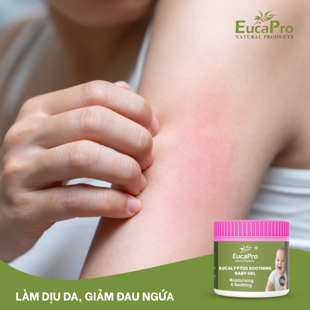 Sáp Bôi Dịu Da Hiệu EucaPro Natural Products Chiết Xuất Khuynh Diệp 50g