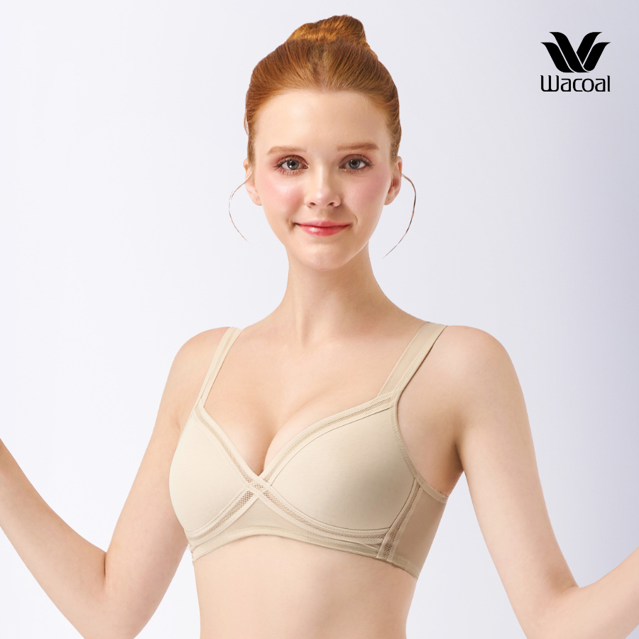 Áo lót Wacoal Lecien I24WFB663 Magic X Coolness dạng bra thể thao không gọng thoái mái - 24WFB663