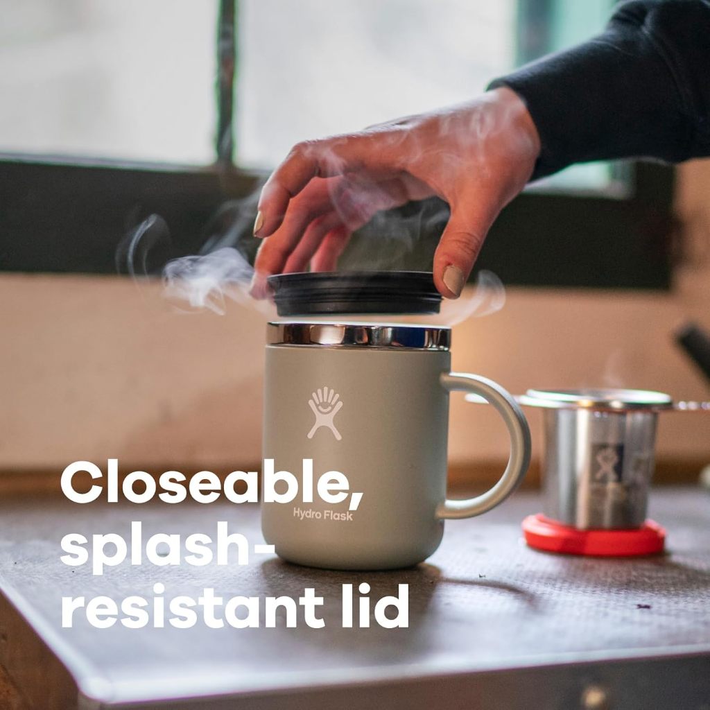 Nắp thay thế cho ly giữ nhiệt Hydro Flask Medium Closeable Press-in lid chính hãng, không chứa BPA