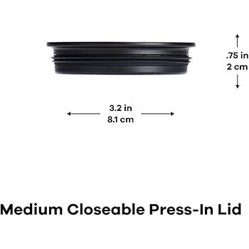 Nắp thay thế cho ly giữ nhiệt Hydro Flask Medium Closeable Press-in lid chính hãng, không chứa BPA