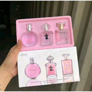 Combo Quà Tặng- Set 3 Chai Nước Hoa Nữ Ngọt Ngào Quyến Rũ