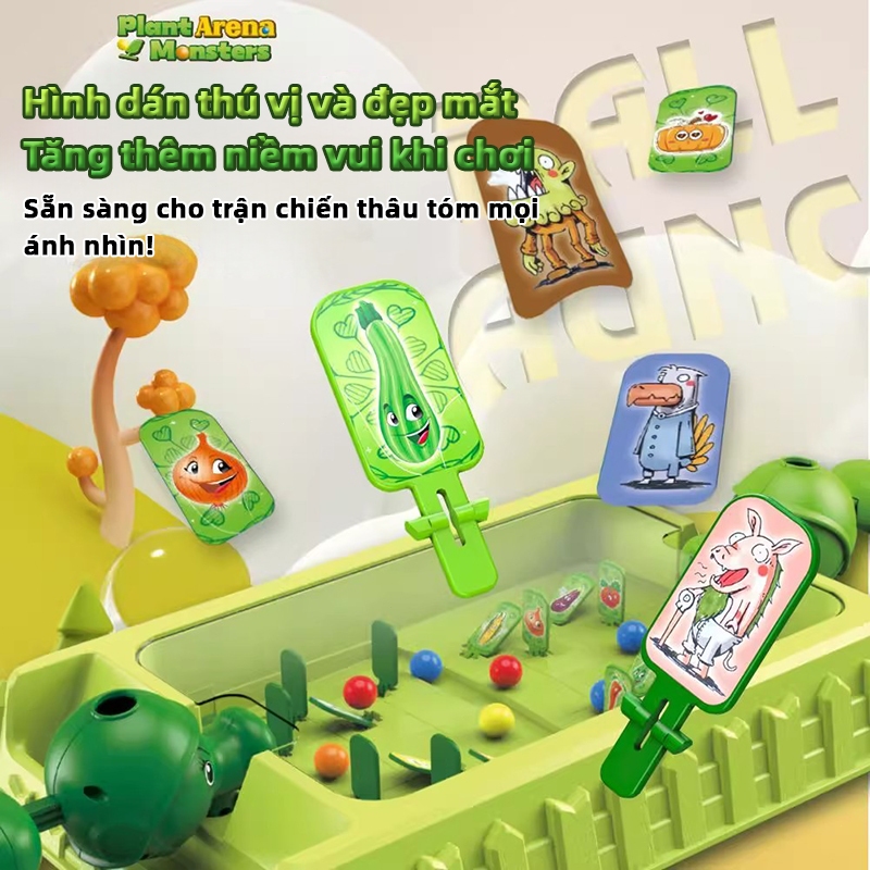 Bộ Đồ Chơi Bắn Bi Zombie 3D Cho 2 Người –Trò Chơi Tương Tác Cực Vui, Hệ Thống Thu Hồi Bi Tự Động, Giúp Rèn Phản Xạ Nhanh