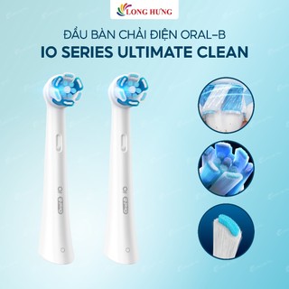 Đầu bàn chải điện Oral-B iO Series Ultimate Clean (Set 2 cái) - Hàng chính hãng