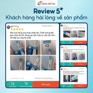 Đầu bàn chải điện Oral-B iO Series Ultimate Clean (Set 2 cái) - Hàng chính hãng
