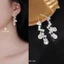 Bông tai nữ chuôi bạc 925 Eleanor Accessories phụ kiện trang sức khuyên tai cô dâu 8674