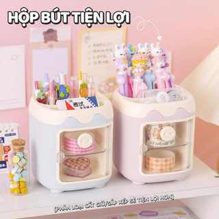 Lọ Đựng Bút Hình Heo Cute – Ống Cắm Bút Để Bàn Học Đa Năng Tiện Lợi Cho Học Sinh, Sinh Viên