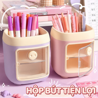Lọ Đựng Bút Hình Heo Cute – Ống Cắm Bút Để Bàn Học Đa Năng Tiện Lợi Cho Học Sinh, Sinh Viên
